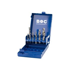 Bohrcraft gépi menetfúró készlet M 3-10, 7 részes