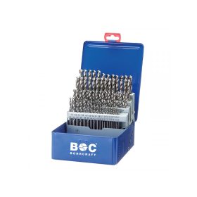   Bohrcraft csigafúró készlet 2-10mm 81db-os tizedes méretek