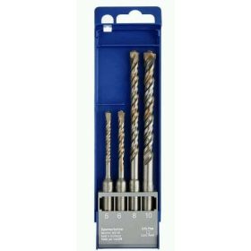 Bohrcraft fúrókészlet SDS-Plus 4db-os 5-10mm