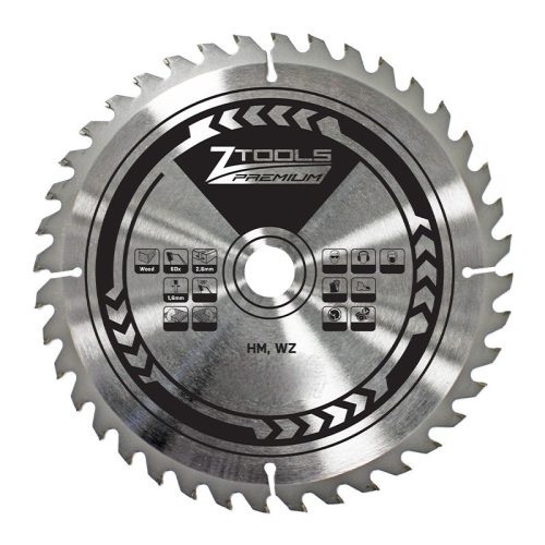 Z-Tools körfűrészlap 190×30mm T24 váltó fog
