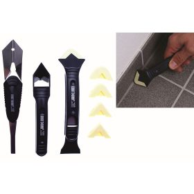   Z-tools szilikon fugakaparó, eltávolító és lehúzó készlet 8 részes