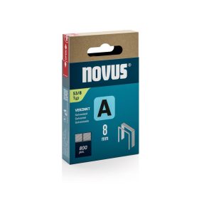 Novus tűzőkapocs A 8mm 11,3x0,7mm 800db-os