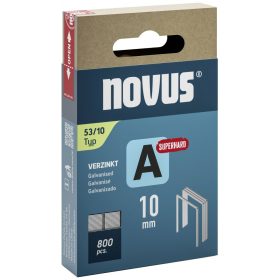   Novus tűzőkapocs A 11,3 x 0,7 /10 mm  800 db, szuper kemény