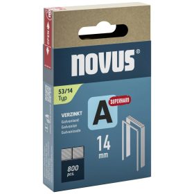   Novus tűzőkapocs A 11,3 x 0,7 /14 mm 800 db, szuper kemény