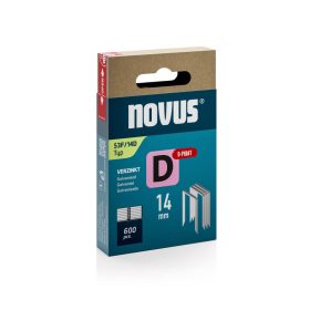   Novus tűzőkapocs D 11,3 x 1,2 /14 mm 600 db, vágott csúcs