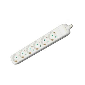   Gao elosztó 6 aljzattal, vezeték nélkül, falra rögzíthető, fehér