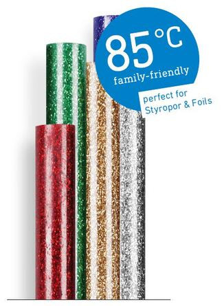 Steinel ragasztórúd 85°C csillámos 7 mm ( 96 g )