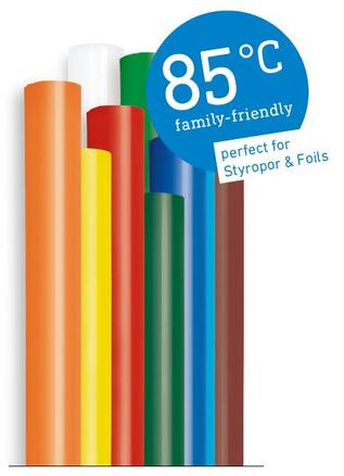 Steinel ragasztórúd 85°C színes 7 mm ( 96 g )