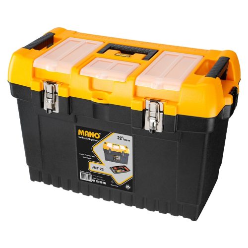Mano Jumbo JMT-22 fémcsatos szerszámos láda műanyag 60cm