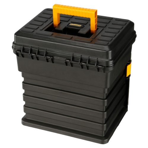 Mano szerszámosláda, 4 tárolódobozzal