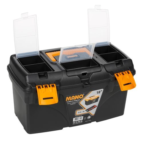 Mano CO.R-18 műanyag  szerszámos láda, 43 cm 
