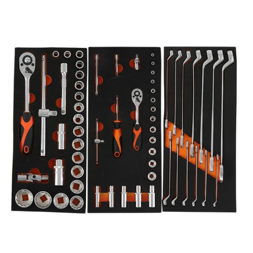 Kendo szerszámkocsi 6 fiókos, szerszámokkal