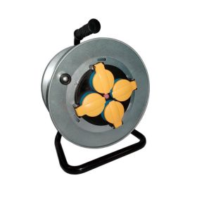   Z-Tools kábeldob, dobos hosszabbító fém, gumi kábel 25m 3x1,5mm2