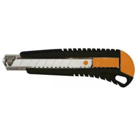 Fiskars kitolható pengéjű kés, 18 mm, műanyagházas