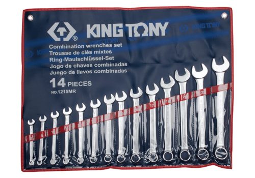 King Tony csillag-villáskulcs készlet, 8-24 mm, 14 részes