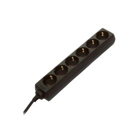 Gao asztali elosztó 6 aljzattal, 1,4 m, fekete