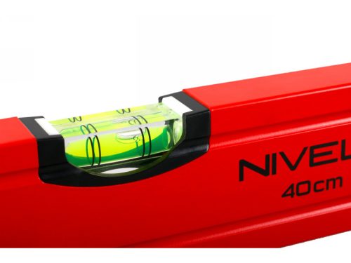 Nivela vízmérték 40 cm, kétlibellás