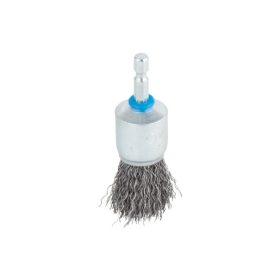 Wolfcraft ecsetkefe acélszálas, hullámosított Ø25mm