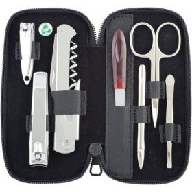 DUP HYNEK férfi manikűr készlet solingeni ollóval, 8db