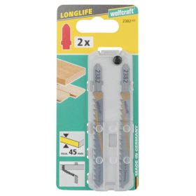   Wolfcraft szúrófűrészlap 100mm HCS T fához műanyaghoz 2db