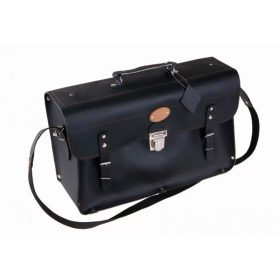Festa szerszámos táska bőr, erősített fekete
