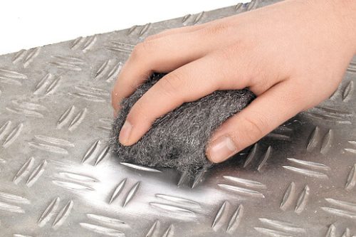 Wolfcraft acélgyapot, közepes, 1-es finomságú