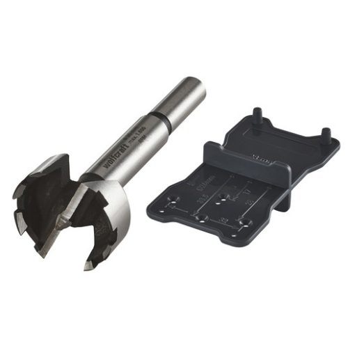 Wolfcraft pánthelymaró 35 mm, sablonnal