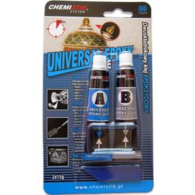   Chemistik Univerzal Epoxy Glue kétkomponensű epoxy ragasztó 30g