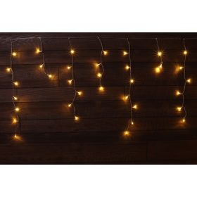   LED karácsonyi jégcsap fényfüzér 250LED kültéri/beltéri 5+10m