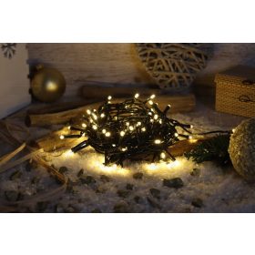   LED karácsonyi sziporkázó fényfüzér kültéri/beltéri 200LED 5+20m