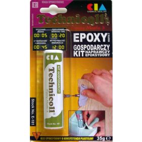   Technicoll E-181 kétkomponensű háztartási epoxy ragasztó gyurma 35g