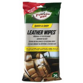 Turtle Wax bőrápoló tisztító kendő 25db-os