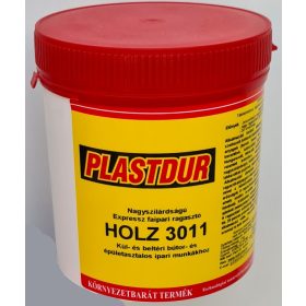 Plastdur faragasztó D3 vízálló, átlátszó 1kg