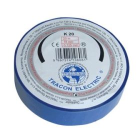Tracon szigetelő szalag 18mm×20m kék