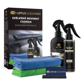 Lotus Cleaning üvegtisztító és szélvédő bevonat szett