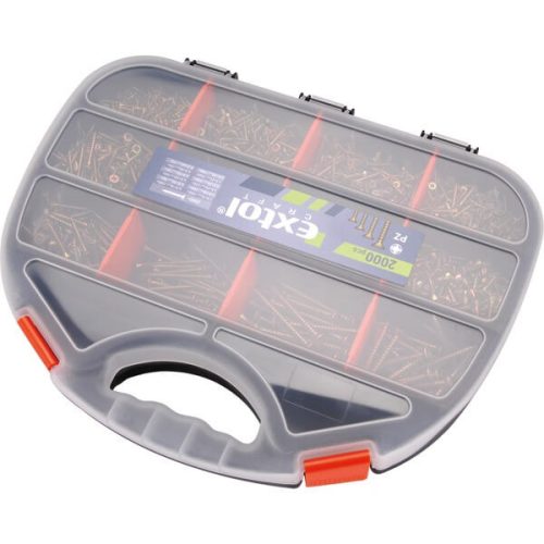 Extol forgácslapcsavar készlet, 2000 darabos