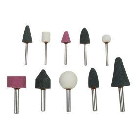 Extol köszörűkő készlet fúrógéphez, 10 részes