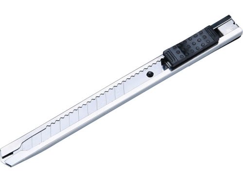 Extol tapétavágó kés, Inox fémházas, 9 mm, Auto-lock