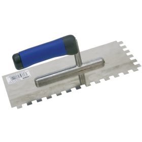 Glettvas fogazott, csempéző 10x10mm rozsdamentes