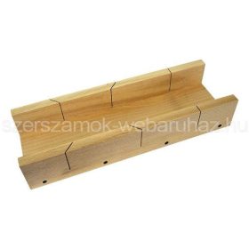 Gérvágó láda, gérláda keményfából, 450x110mm