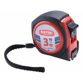 Extol Premium mérőszalag 3 m×19 mm 1 stoppos