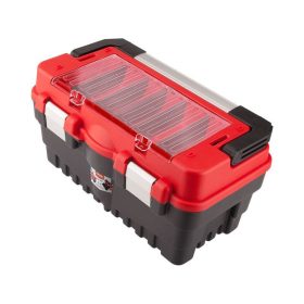   Extol műanyag szerszámosláda, 46 cm fémcsatos, lakatolható