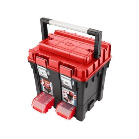   Extol műanyag szerszámosláda, 45 cm, fémcsatos, lakatolható