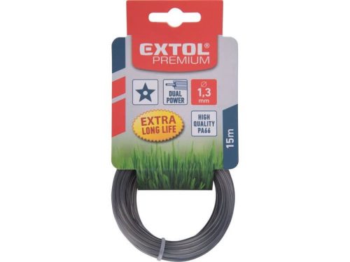 Extol fűnyíró damil, 2,4 mm, csillag keresztmetszetű (15 m)