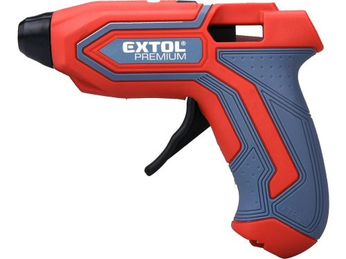 EXTOL  akkus melegragasztó pisztoly, 4V, 1500 mAh, 7,2 mm
