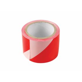 Extol Craft jelzőszalag piros-fehér 100m