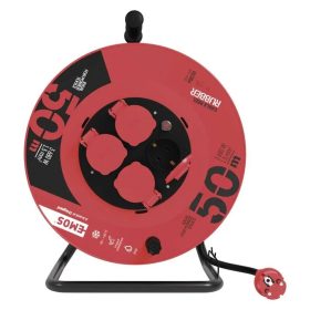 Emos kábeldob, dobos hosszabbító 50 m gumikábellel IP44