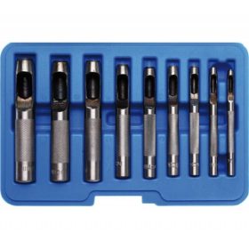 BGS bőrlyukasztó készlet 9 részes, 3-12 mm