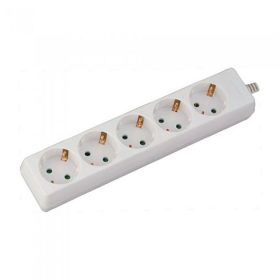 Elosztó, hosszabbító 5 aljzat, 3m-es 3x1,5mm