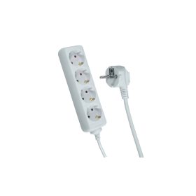 Elosztó, hosszabbító 4 aljzat, 5m-es 3x1,5mm